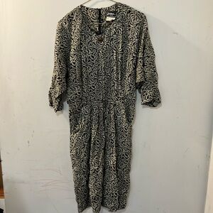 VTG rayon dress size 13/14